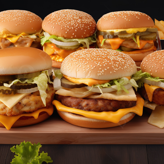 Paga 3 y Lleva 6, Hamburguesas Clasicas