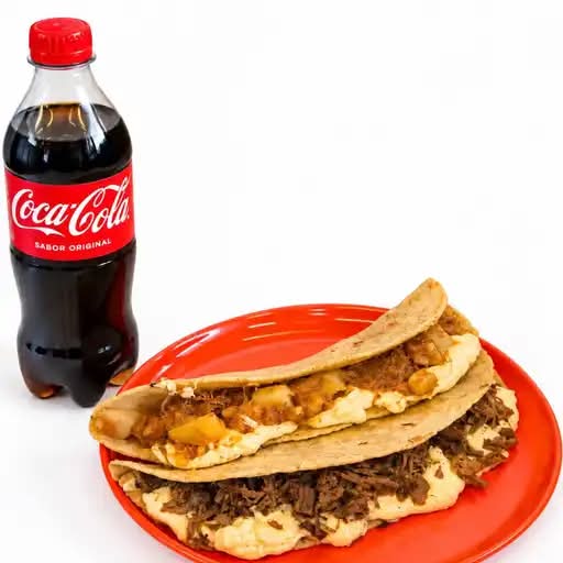 COMBO 2 QUESADILLAS + 1 BEBIDA