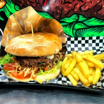 Hamburguesa sencilla