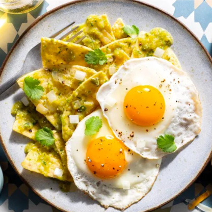 Chilaquiles con Blaquillo
