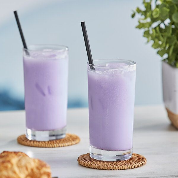 Taro Iced Latte