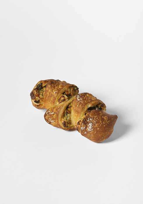 Espiga con rajas