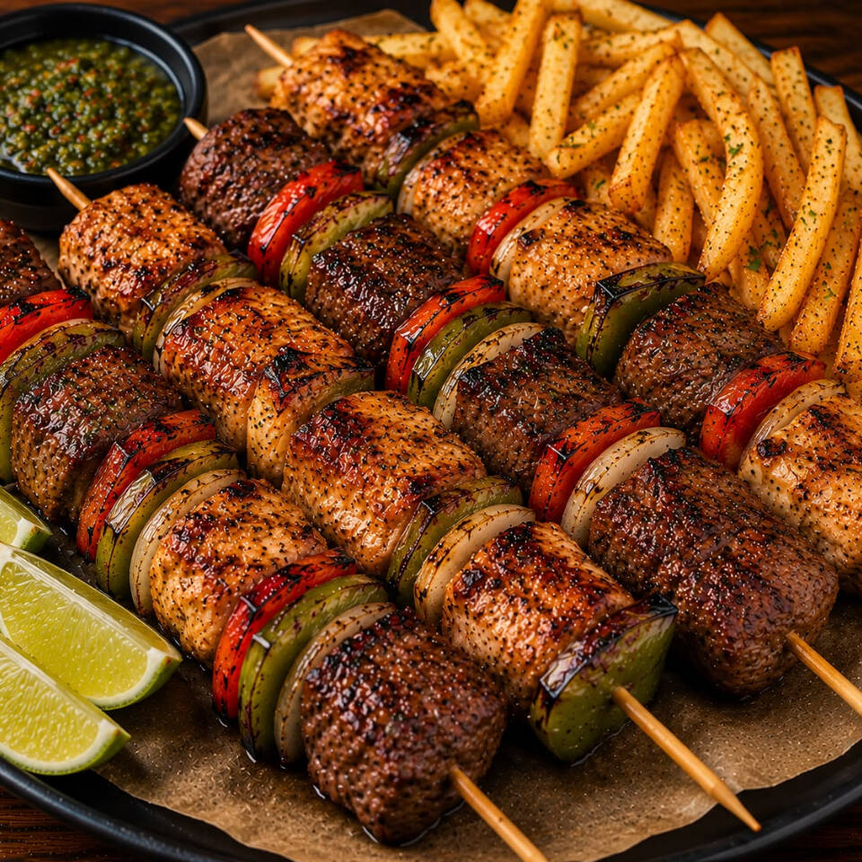 Chorizo y Butifarra en Palitos