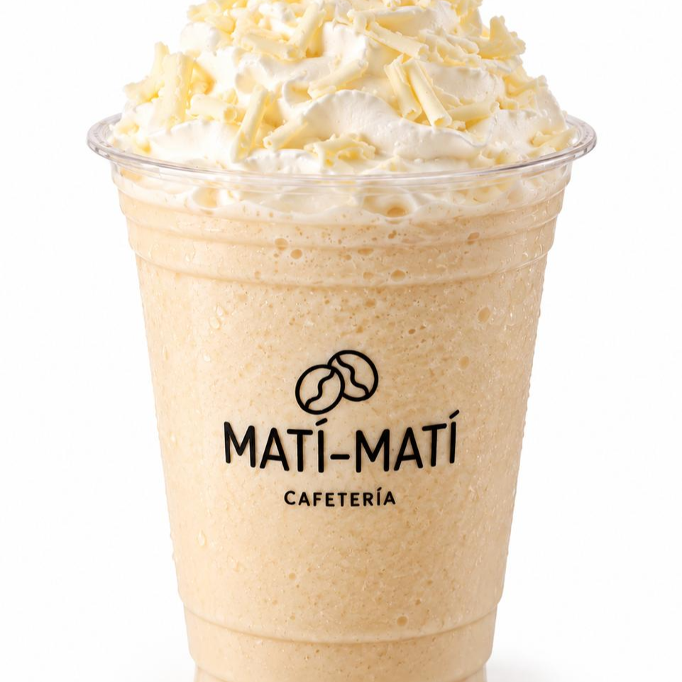 Frappé Moka con Chocolate Blanco 12 Oz
