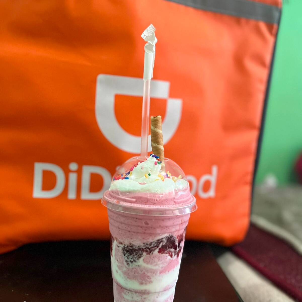 Frappe Fresas con Crema