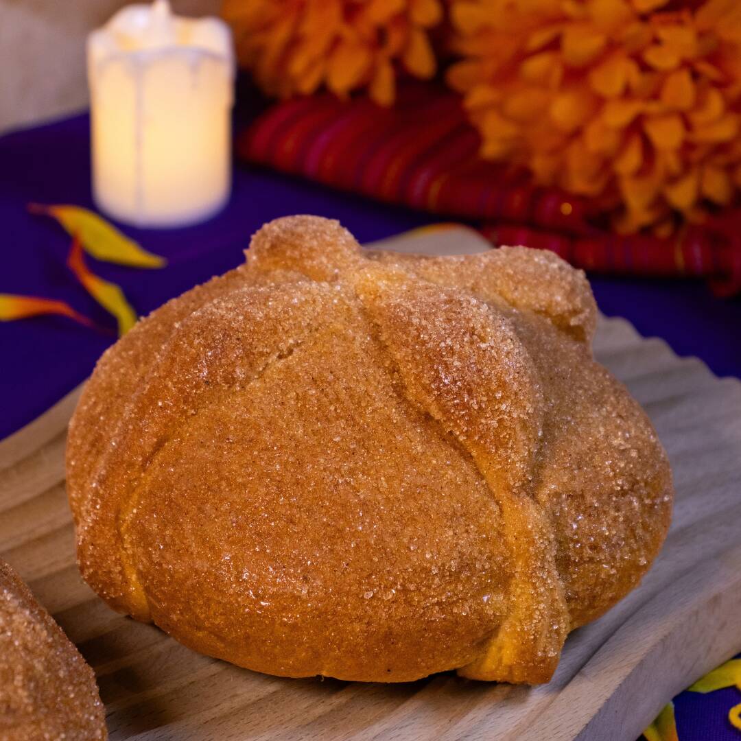 Pan de Muerto Azucarado
