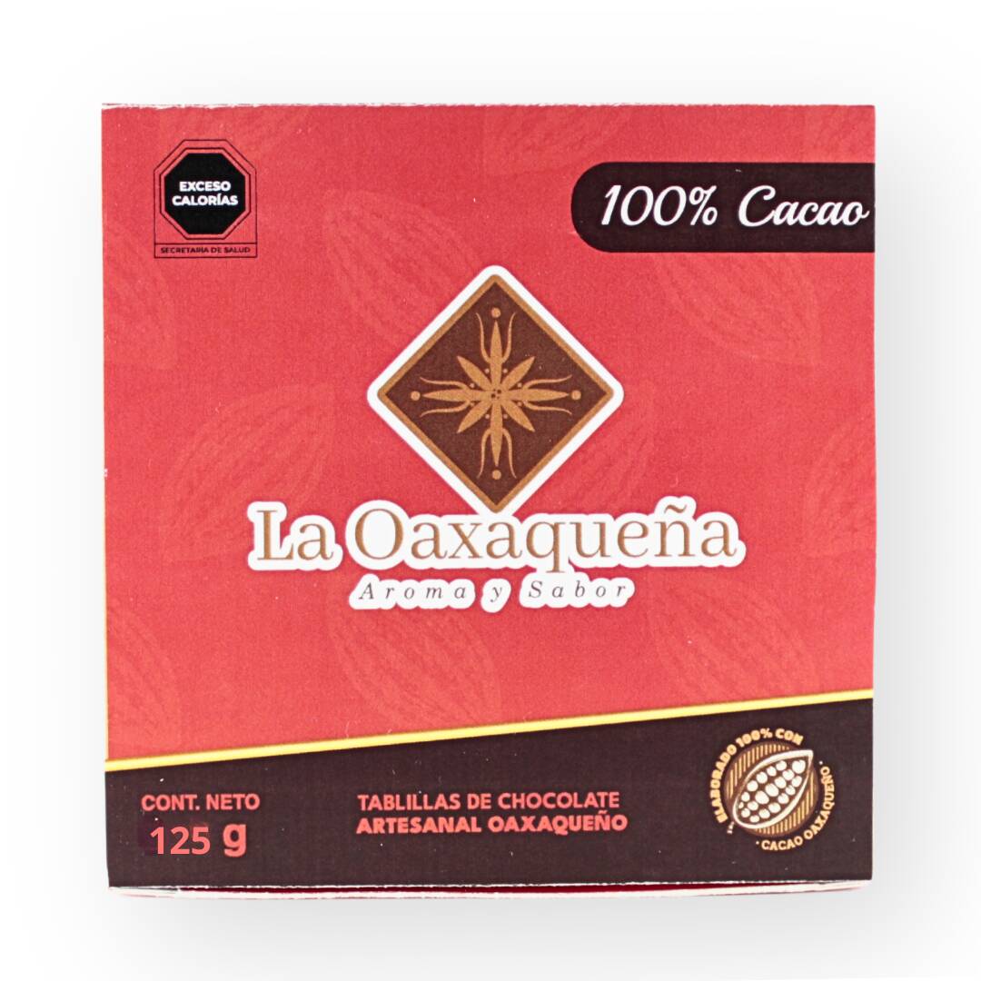 Chocolate 100% Cacao 125g