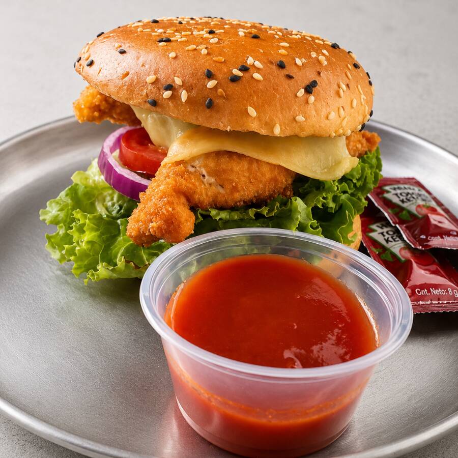 Hamburguesa de Pollo