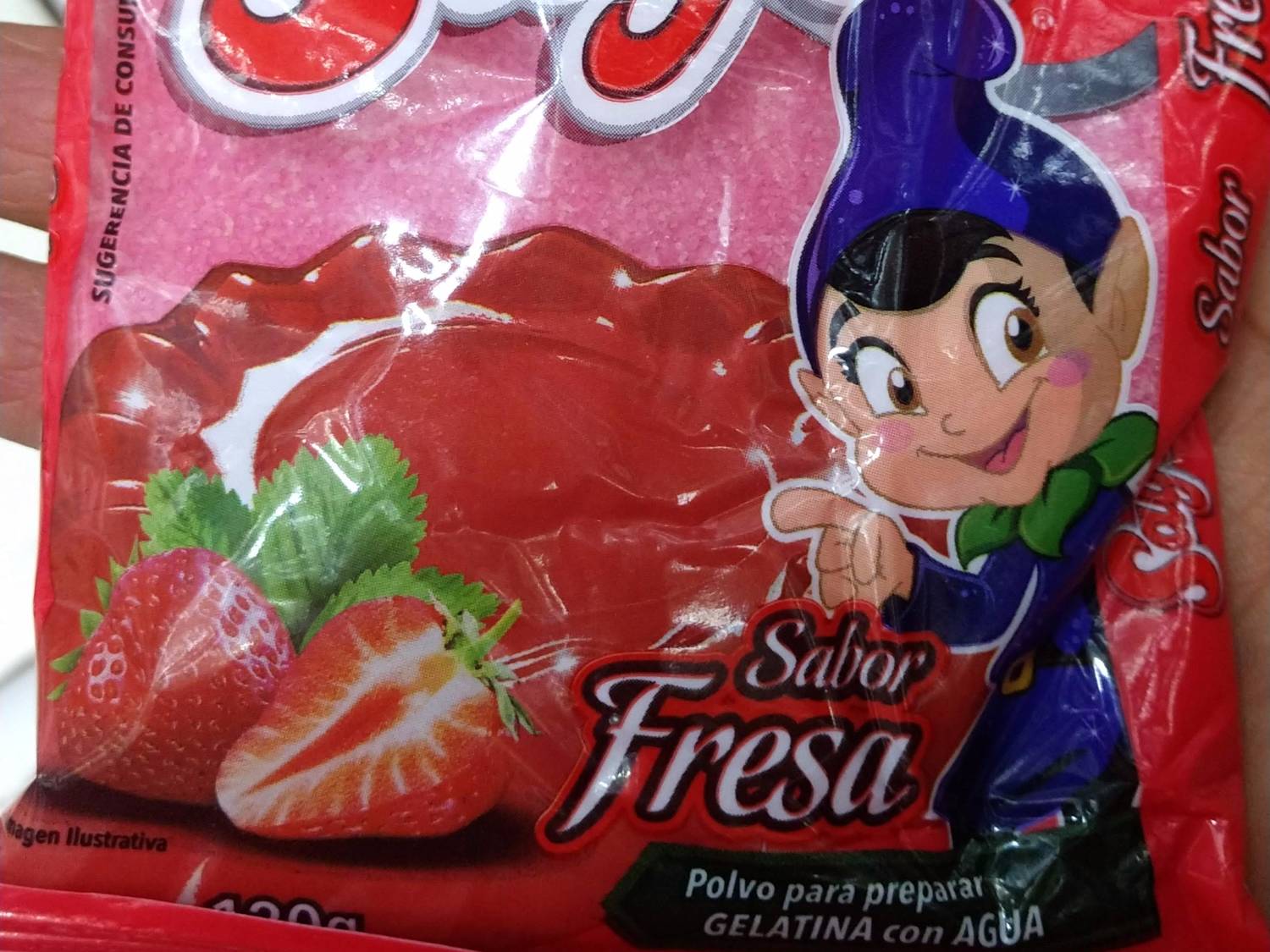 Gelatina Sayes Fresa
