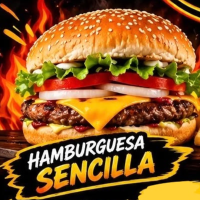 Hamburguesa Sencilla