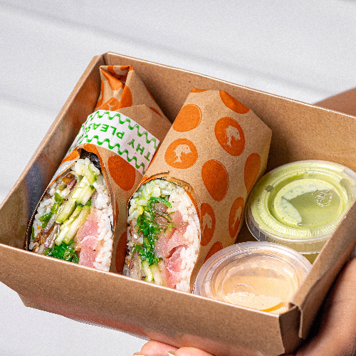 Arma Tu Poke Burrito MED