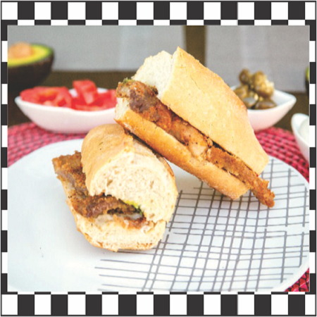 Lonchess de Milanesa de Pollo