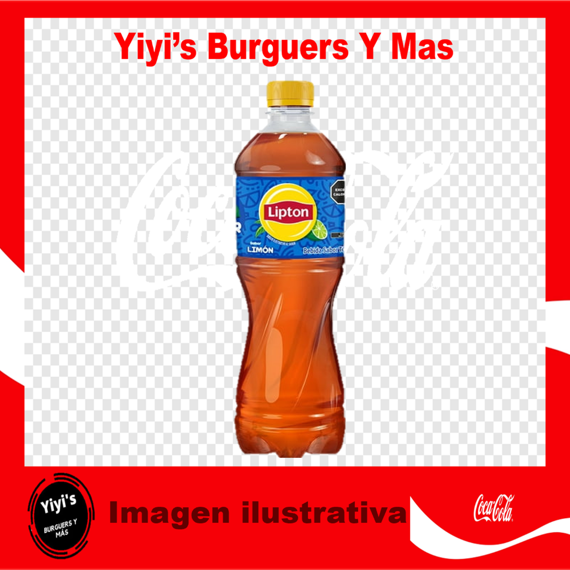 Lipton o Fuzetea (Te Negro Sabor Limón) 600 Ml