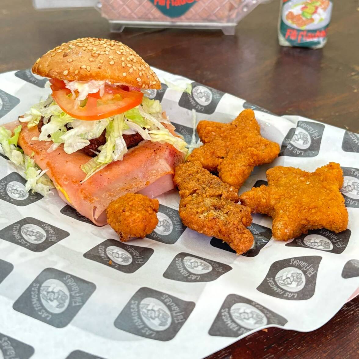 Hamburguesa JR Para Niños