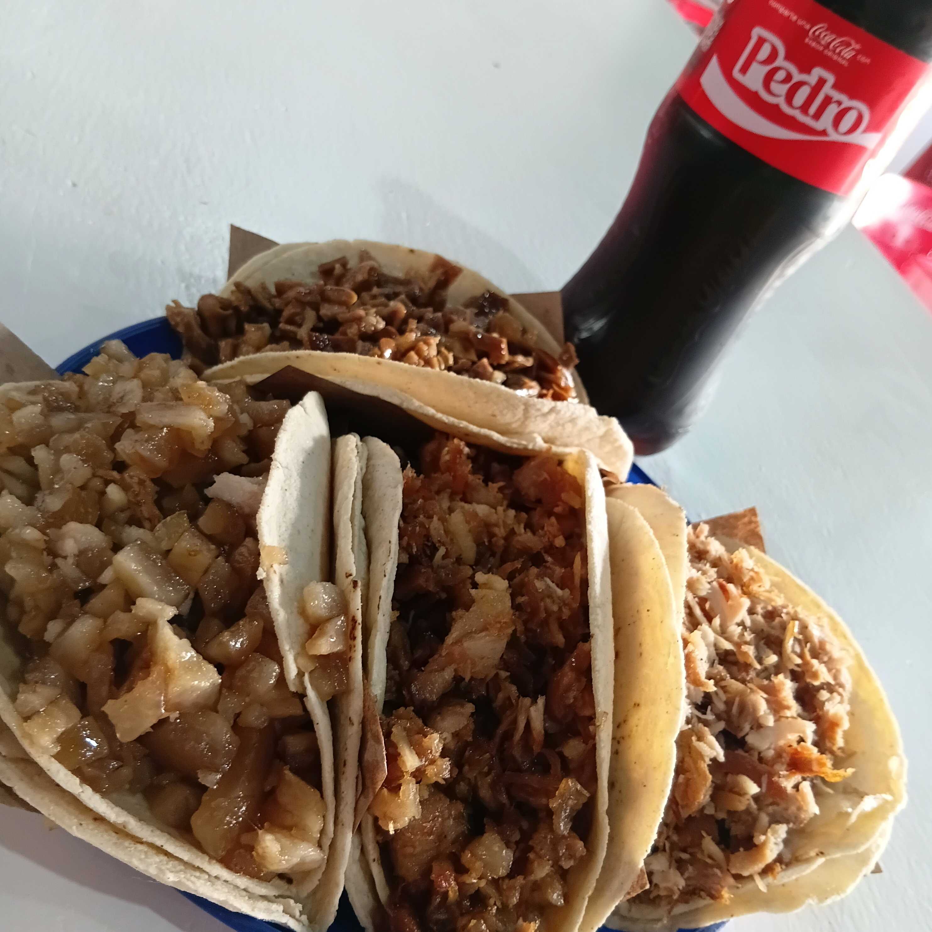 Orden de Tacos más Coca Cola 600 ml