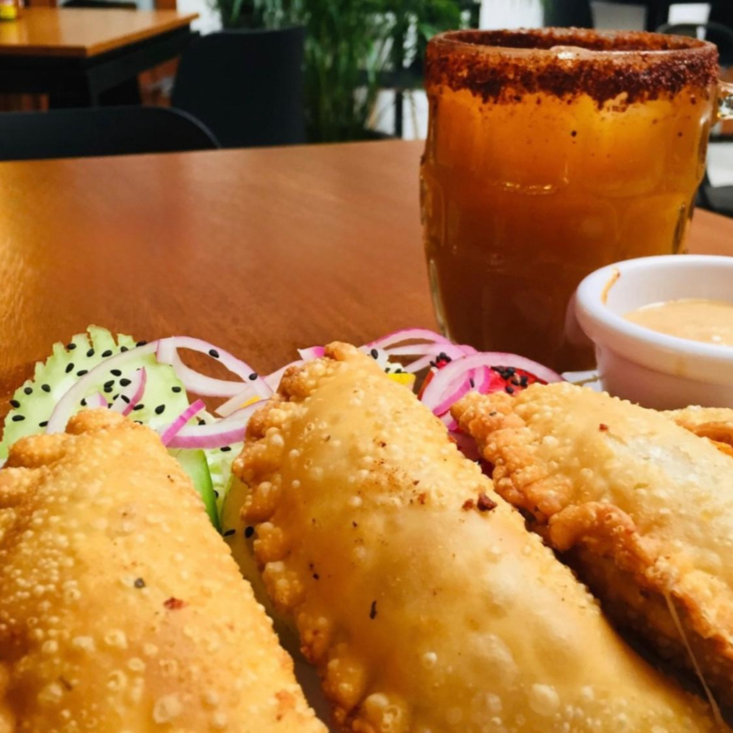 Empanadas de camarón
