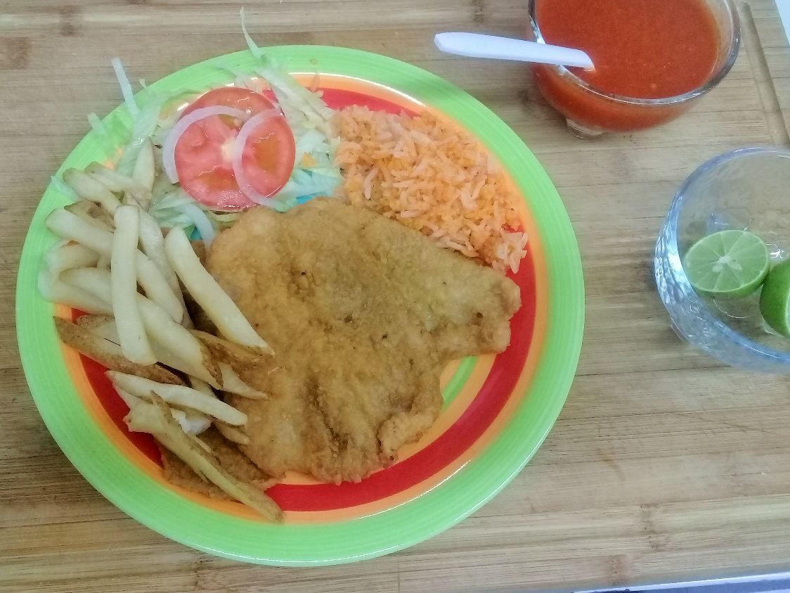 MILANESA EMPANIZADA de Pollo
