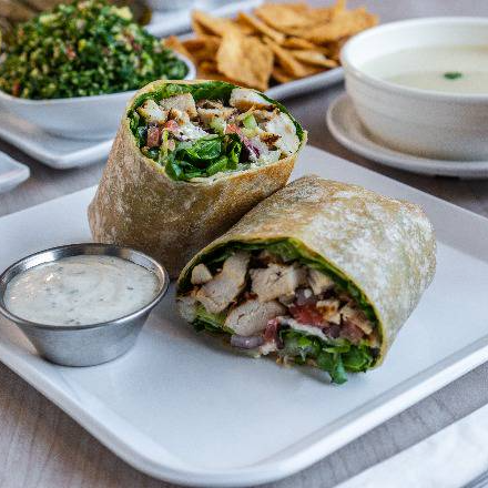 Hummus & Chicken Wrap