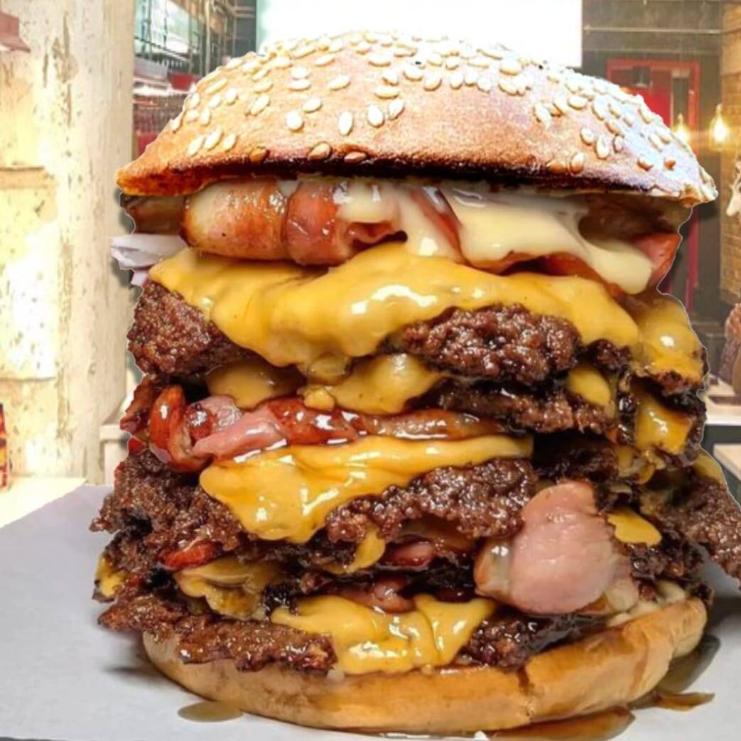 Hamburguesa Tocicheddar Triple Res