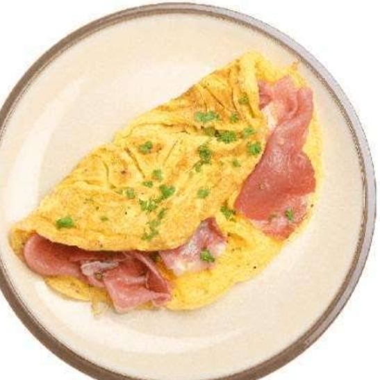 OMELETTE DE JAMÓN Y QUESO