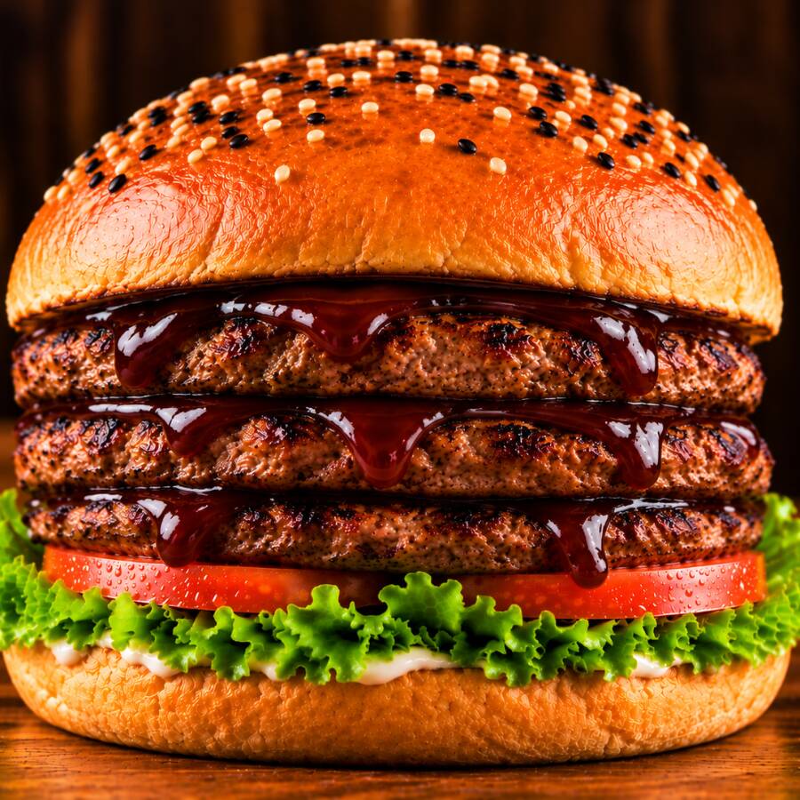 Hamburguesa Triple Carne
