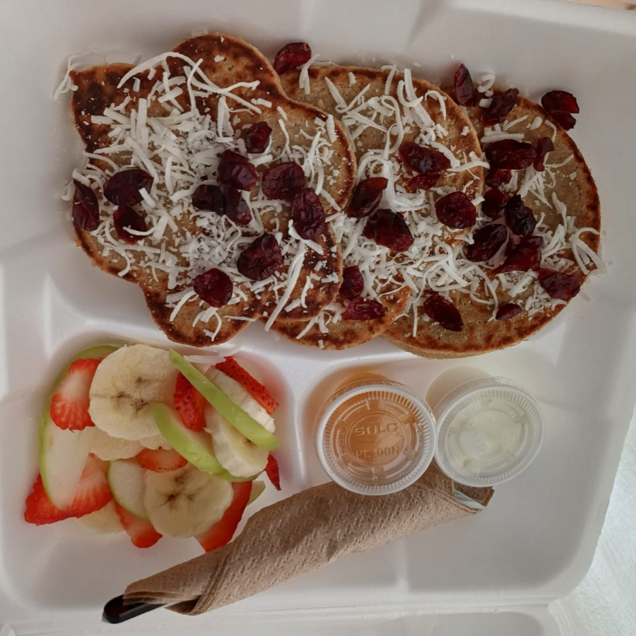 Hotcakes de Avena y Platano