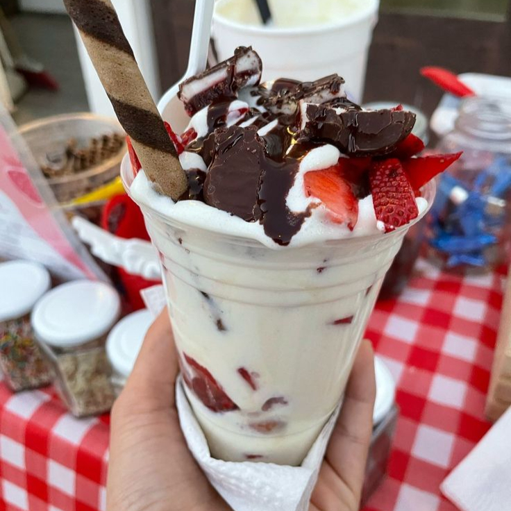 Litro de Fresas con Crema
