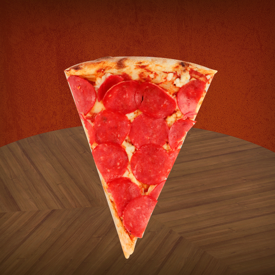 Rebanada de Pizza Pepperoni+Papas C