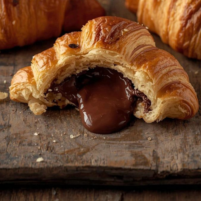 Cuernito Relleno De Chocolate