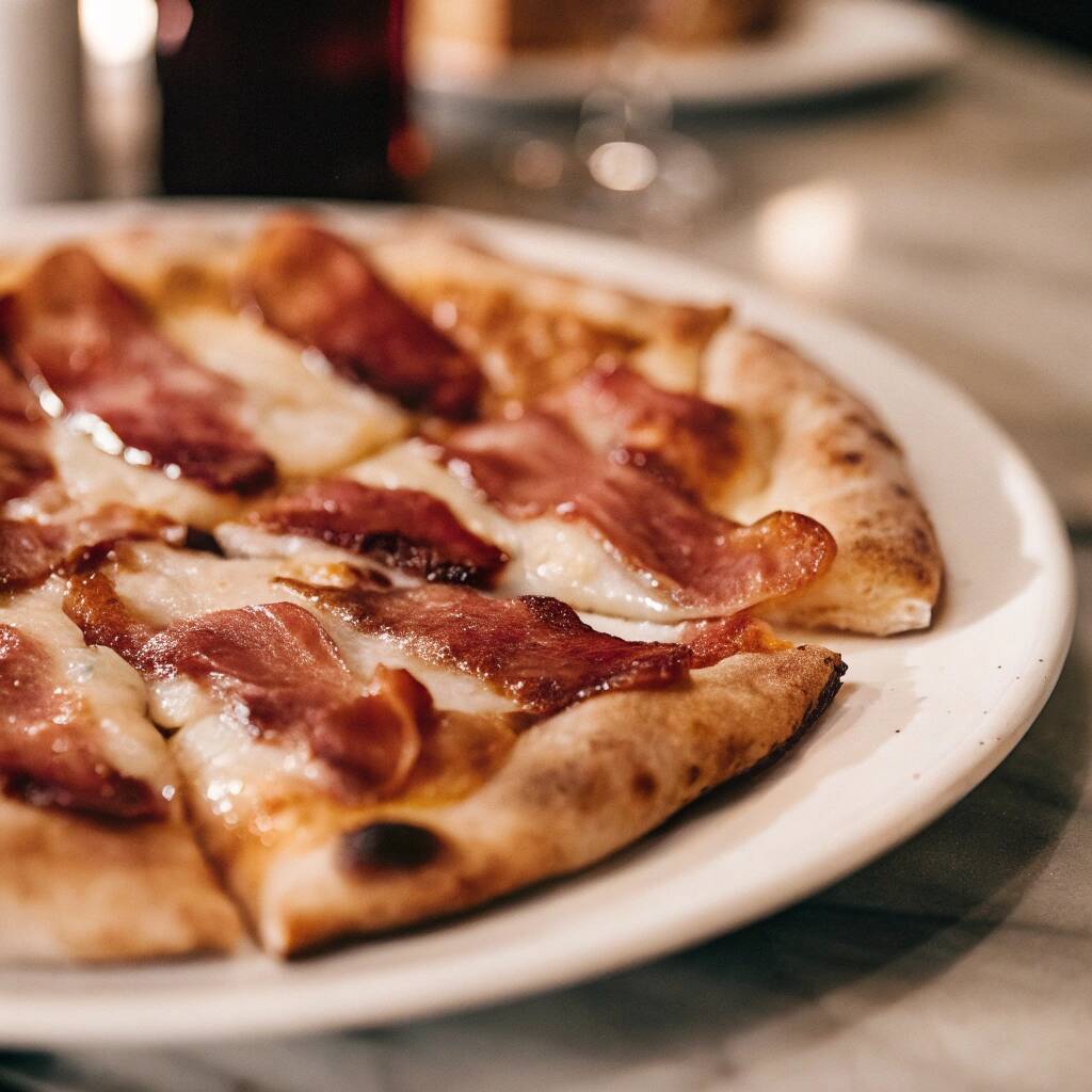 Pizza de Tocino