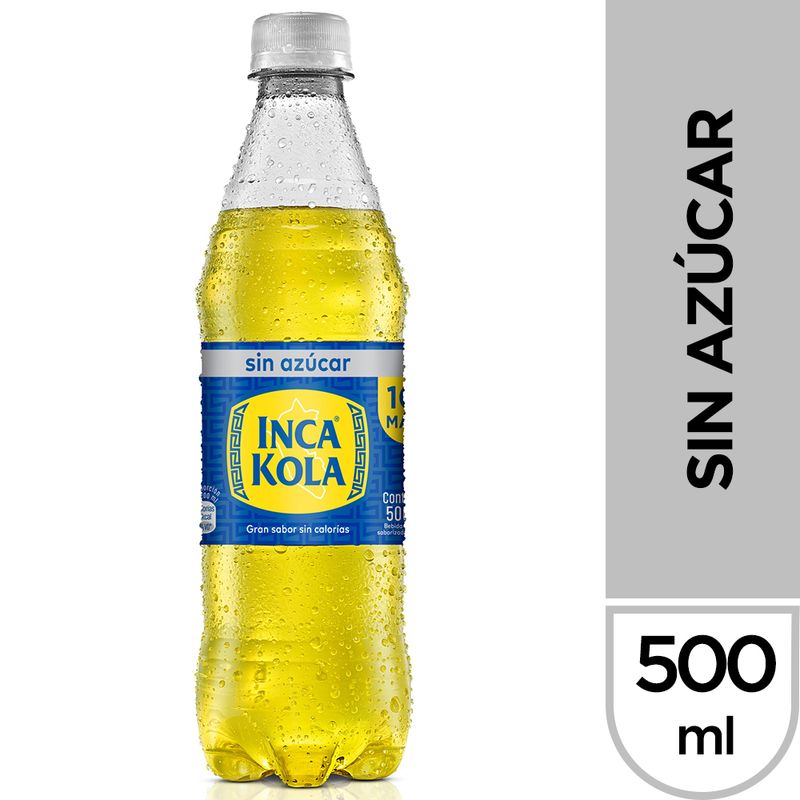 Inka Kola Sin Azúcar 500 ml