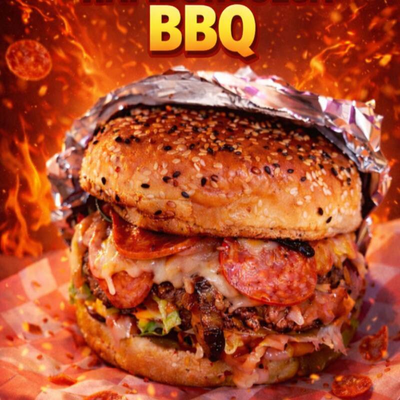 HAMBURGUESA BBQ 🍔