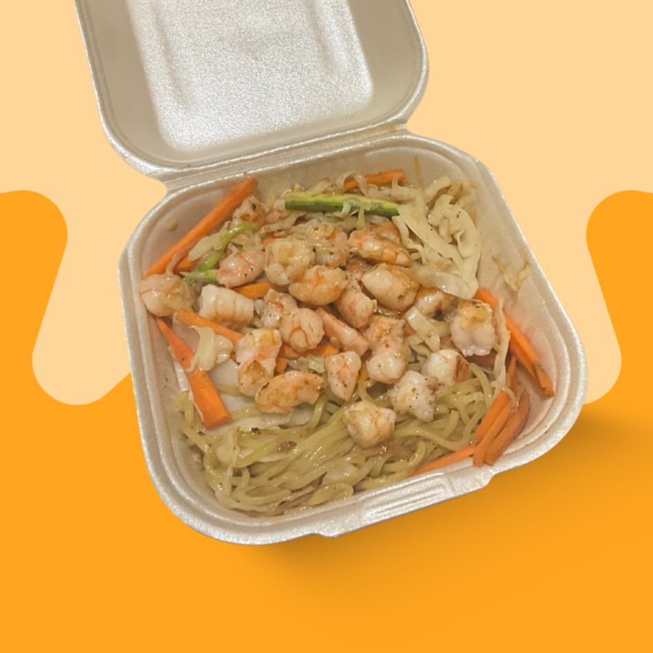 Yakisoba Con Camaron