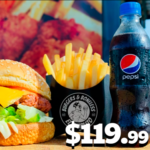 💥COMBO BURGER DE RES💥