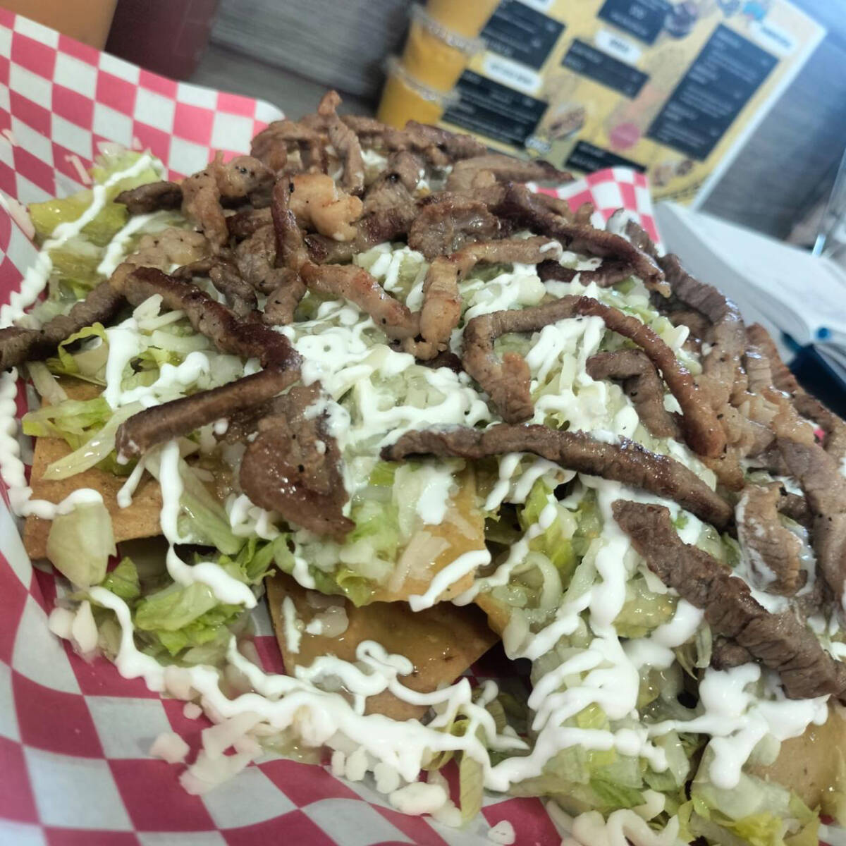 Chilaquiles con Carne