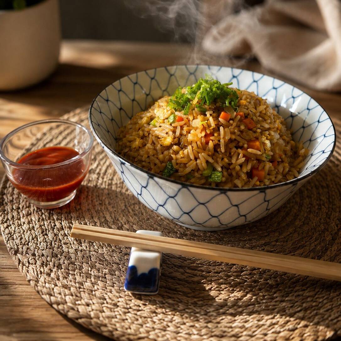 Yakimeshi con Camarón