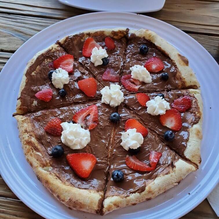 Pizza de Nutella