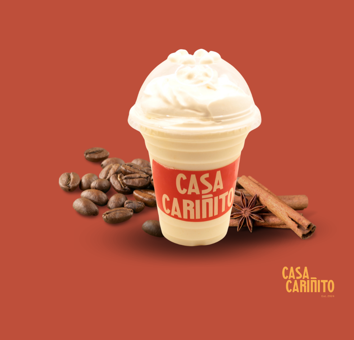 Frappe Chai Negro Grande