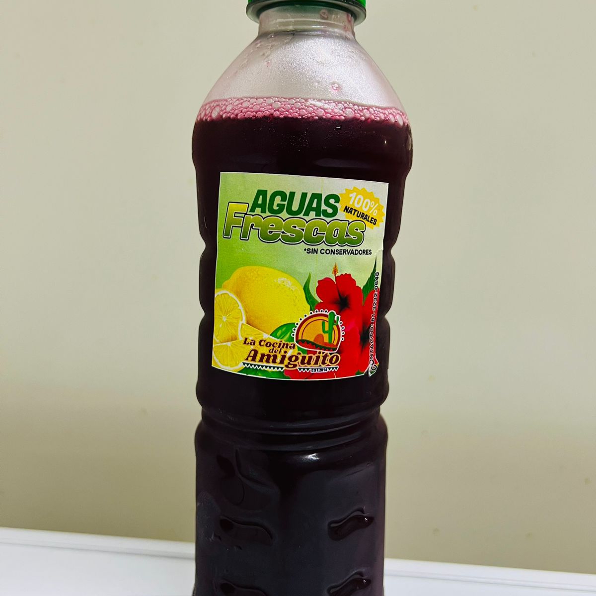 Agua de jamaica 500 Ml