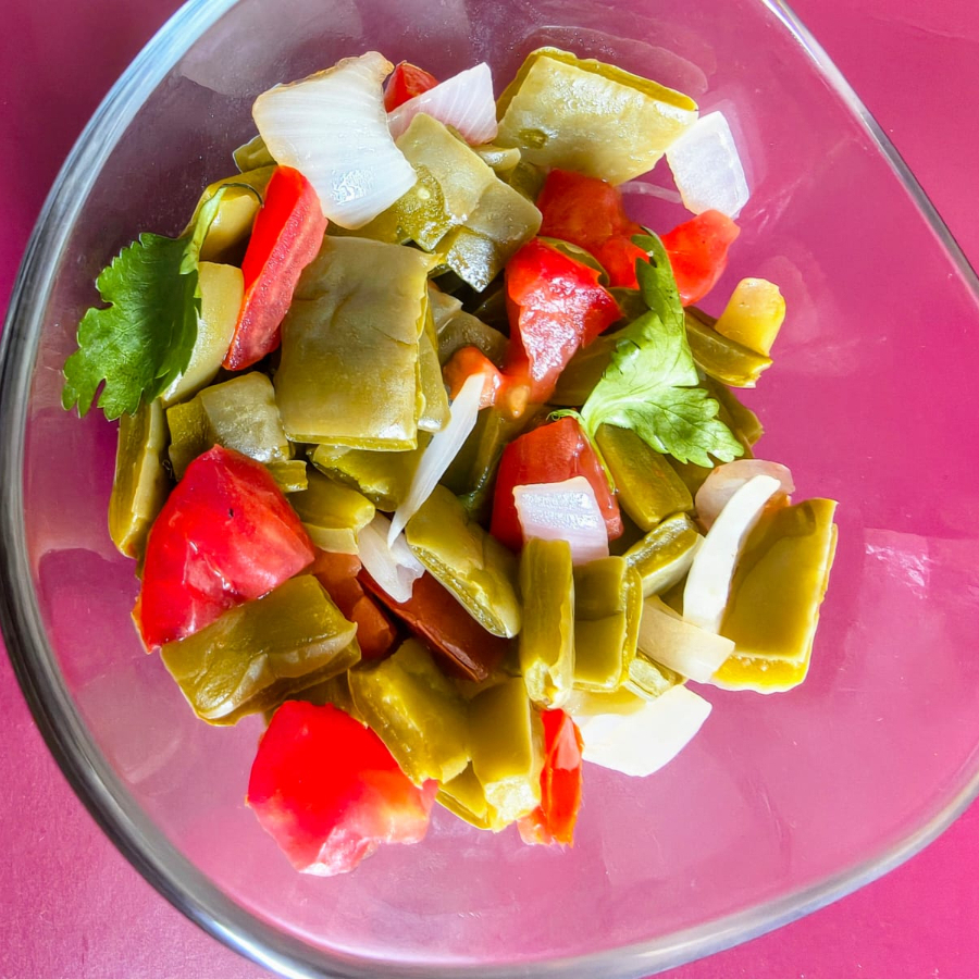 Nopalitos a la Mexicana