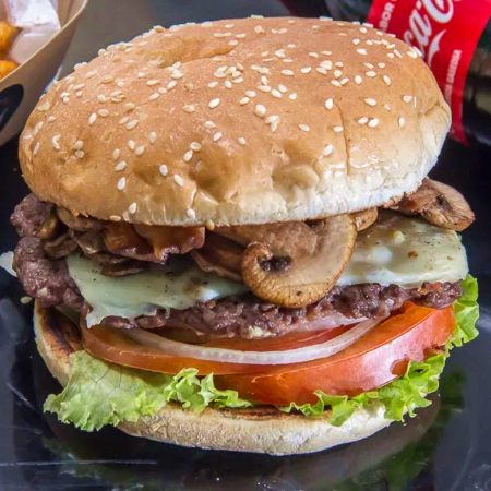 Hamburguesa De Champiñones