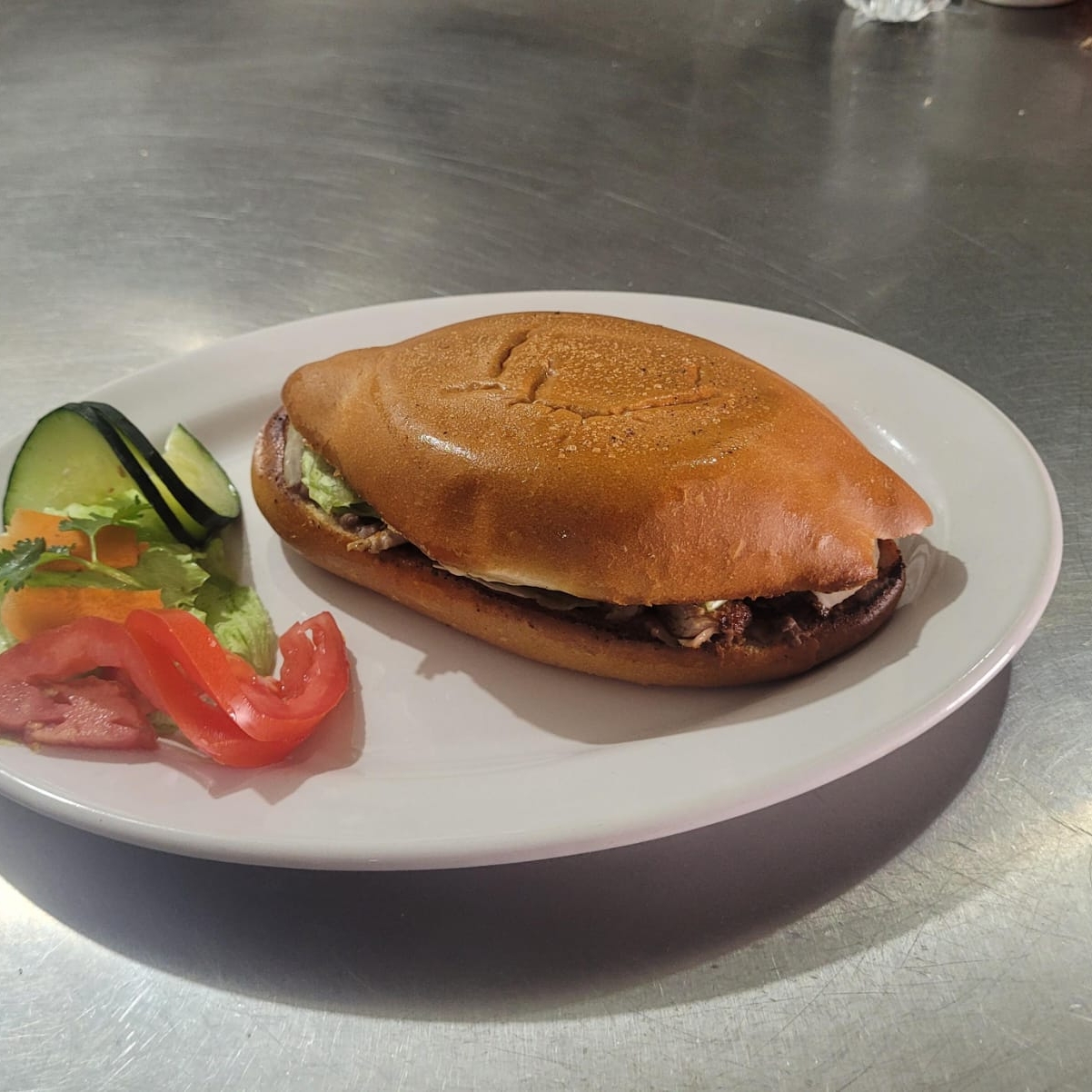 Torta de Carne Asada