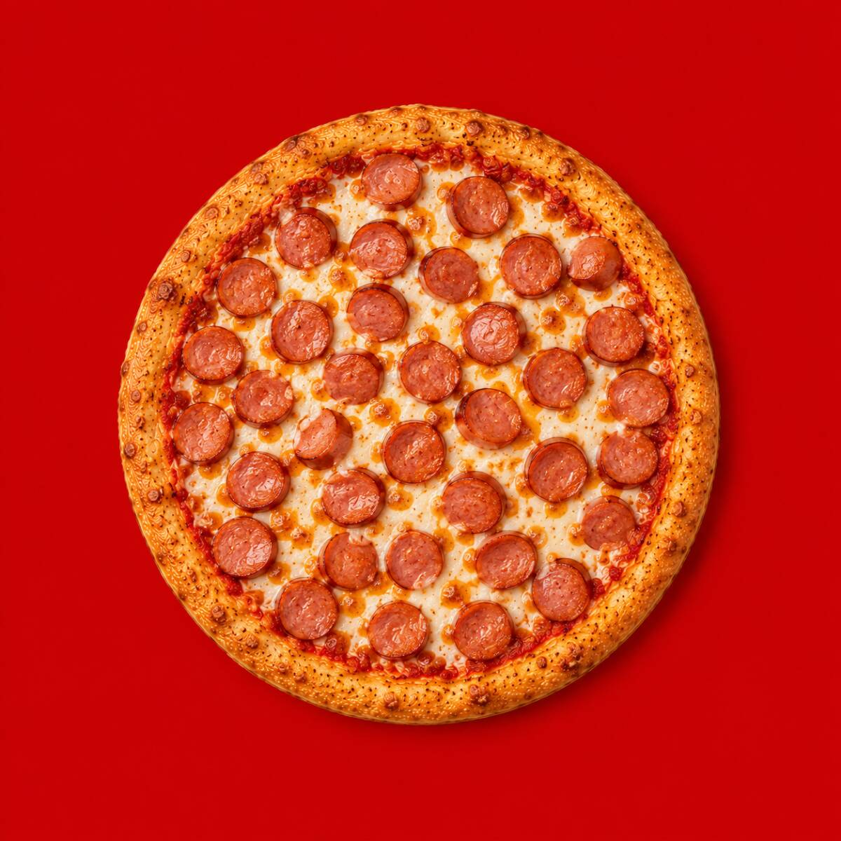 Pizza de Salchicha