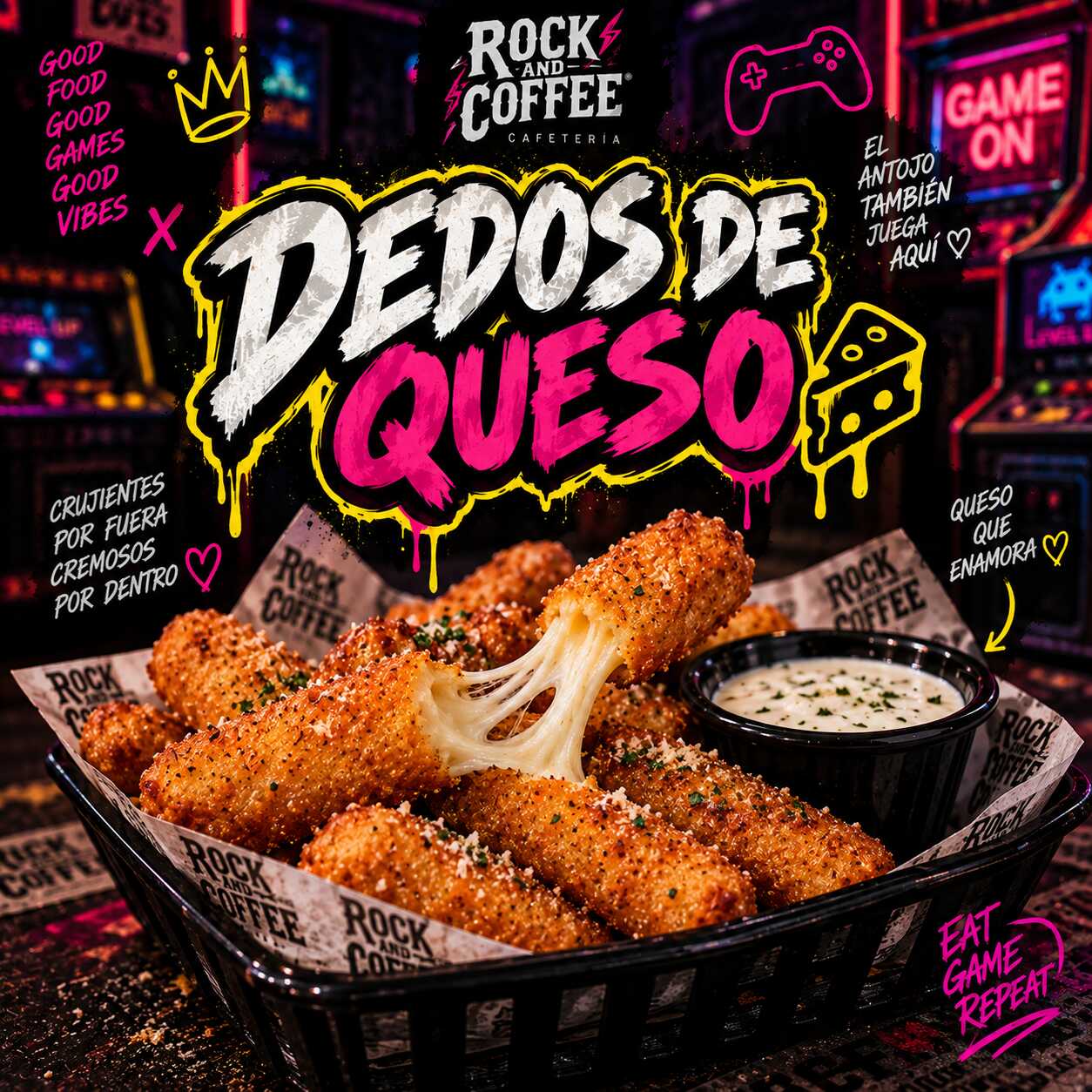 🧀Quesitos Crunch 6 Pzas🎶