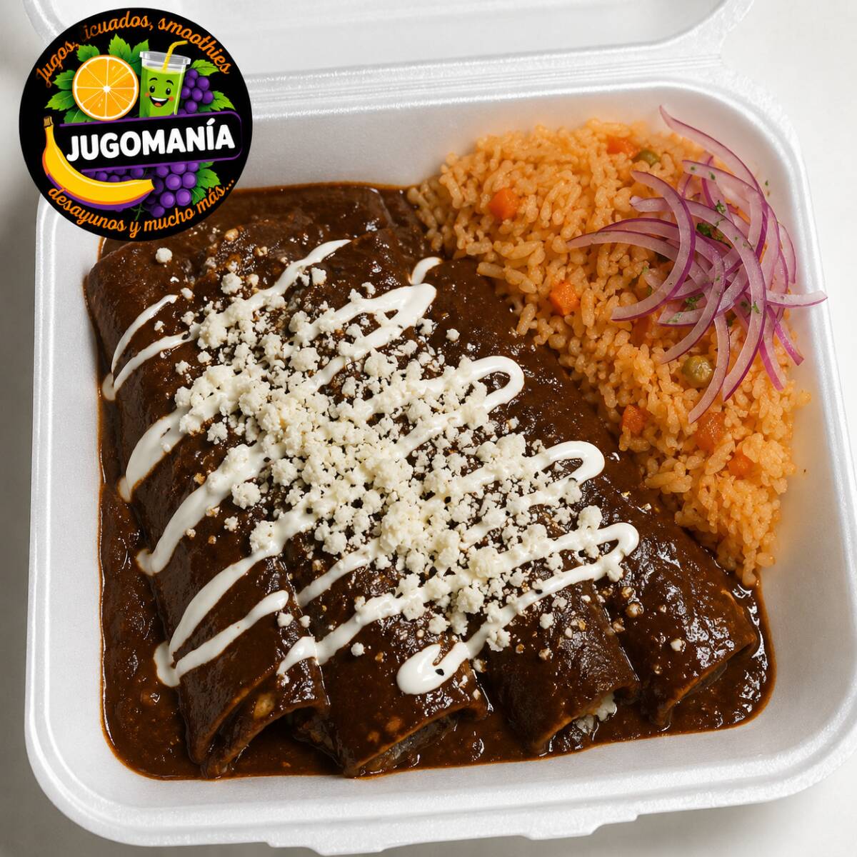 Enmoladas de Pollo