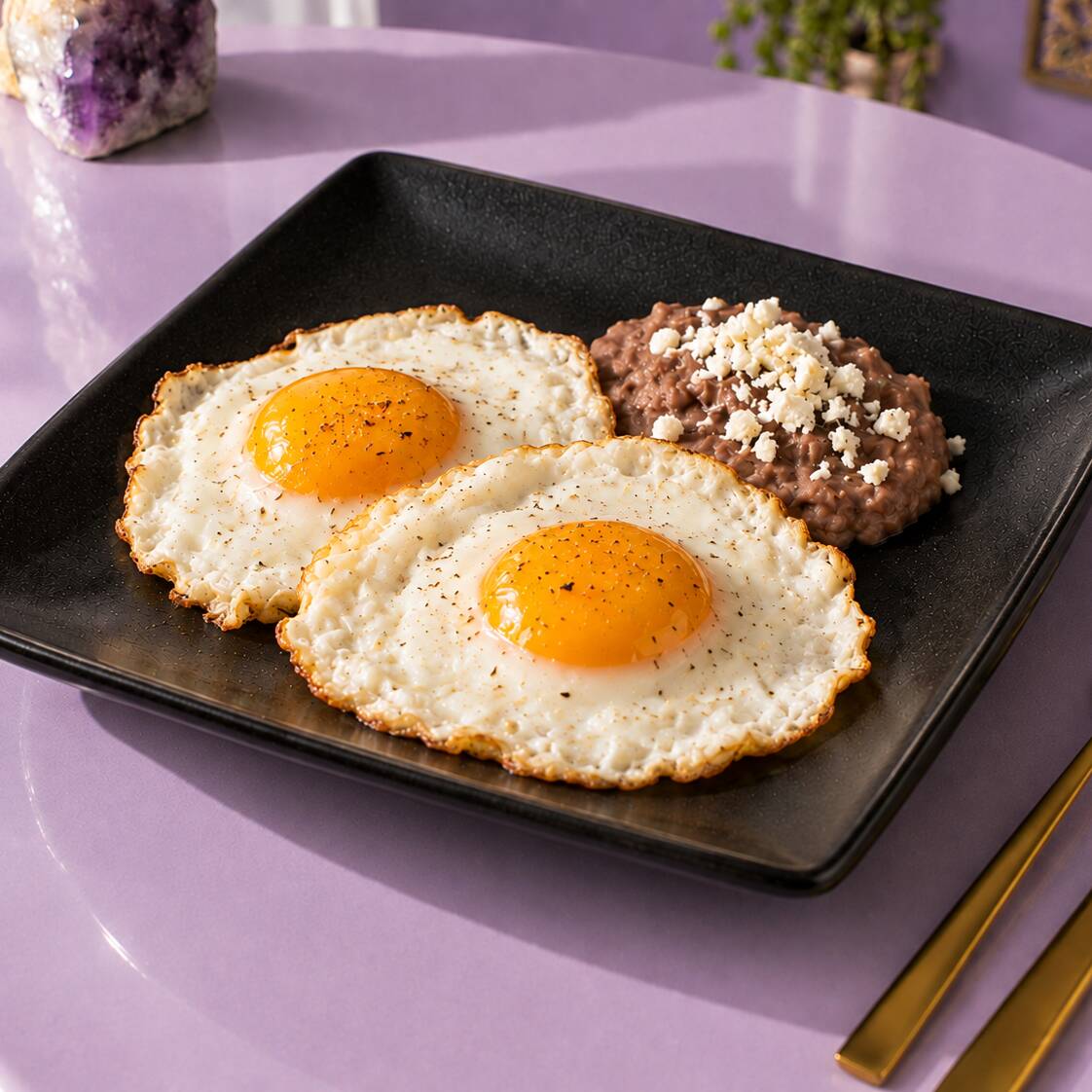 Huevos Estrellados Sencillos