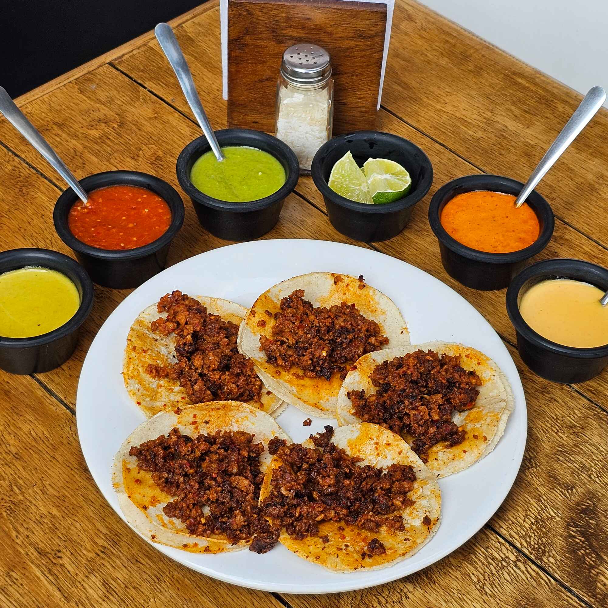 Orden de 5 Tacos de Longaniza