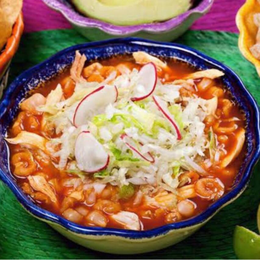 Pozole Rojo Grande 1 Litro