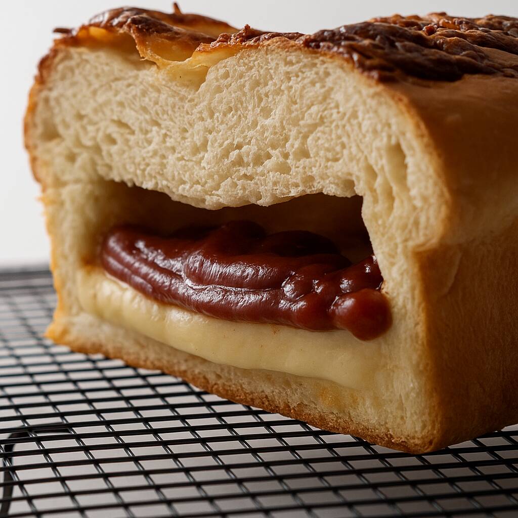 Pan extra queso + adición de bocadillo