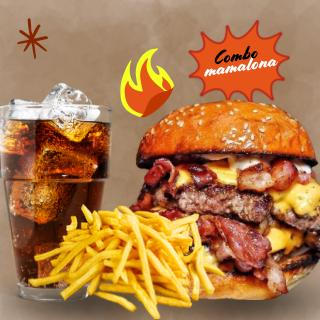Combo la Hamburguesa Mamalona